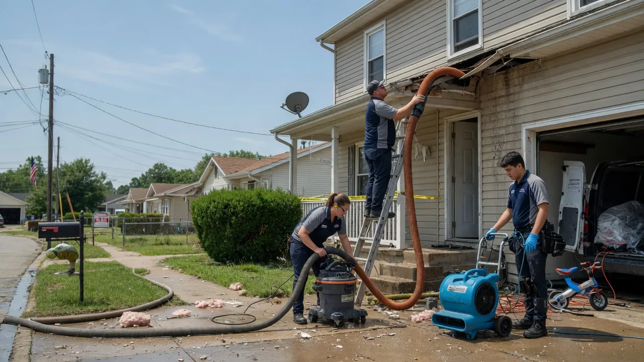 Water Damage Restoration in Bladensburg, OH near me